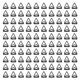 thumbnail image 3 of Clips de papel de metal, 100 unidades, clips de papel triangulares, clips de papel triangulares, grado profesional Jadeshay A, 3 of 8