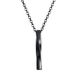 thumbnail image 2 of Collar con Colgante estilo hip hop Fernando cadena para suéter negro, 2 of 7