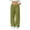 Green, variant on Admvng Sweatpants Women Casual Solid Warm Pocket Elastic Waist Drawstring Straight Tube Loose Pants, Size S-2XL