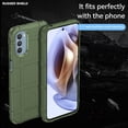 thumbnail image 2 of Super Shock Resistant for Motorola Moto G31 Case,Heavy Duty Shockproof Military Grade Drop Tested Case Phone Cover for Moto G41/G31 HD Green, 2 of 14