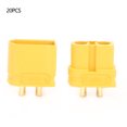 thumbnail image 2 of Power System Connector,10 Pairs XT60U Male/Female Brass Connector Plug Connector Striking Appearance, 2 of 8