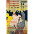thumbnail image 3 of Toulouse-Lautrec, Henri de 13x18 Black Modern Framed Museum Art Print Titled - Moulin Rouge La Goulue, 3 of 5