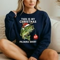 thumbnail image 4 of This Is My Christmas Pajama Bass Fish Santa Hat – T-Shirt, Hoodie & Sweatshirt – Holiday Fishing Theme – Family Gatherings, 4 of 6