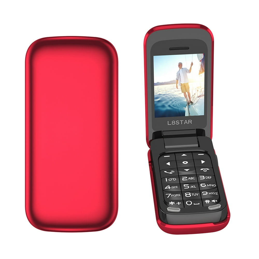 L8STAR BM60 Small GSM Mobile Phone Flip Phone Mini Cell Phone Tiny