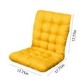 thumbnail image 3 of HAOAN Clearance Rocking Chair Cushion  Rocker Chairs Replacement Cushions Set for Indoor  Water Resistant Extra Cozy Tufted Seat Pads and Non Slip High Back Pad with Ties for Outdoor, 3 of 6