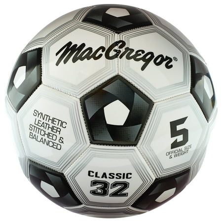 Macgregor size 5 black and white classic soccer (The Best Soccer Balls For Sale)