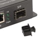 thumbnail image 4 of Convertidor de medios de fibra SFP, 1 puerto óptico, 4 puertos eléctricos, hasta 120 km, puerto RJ45, interruptor de fibra Ethernet de 100 a 240V, 4 of 8