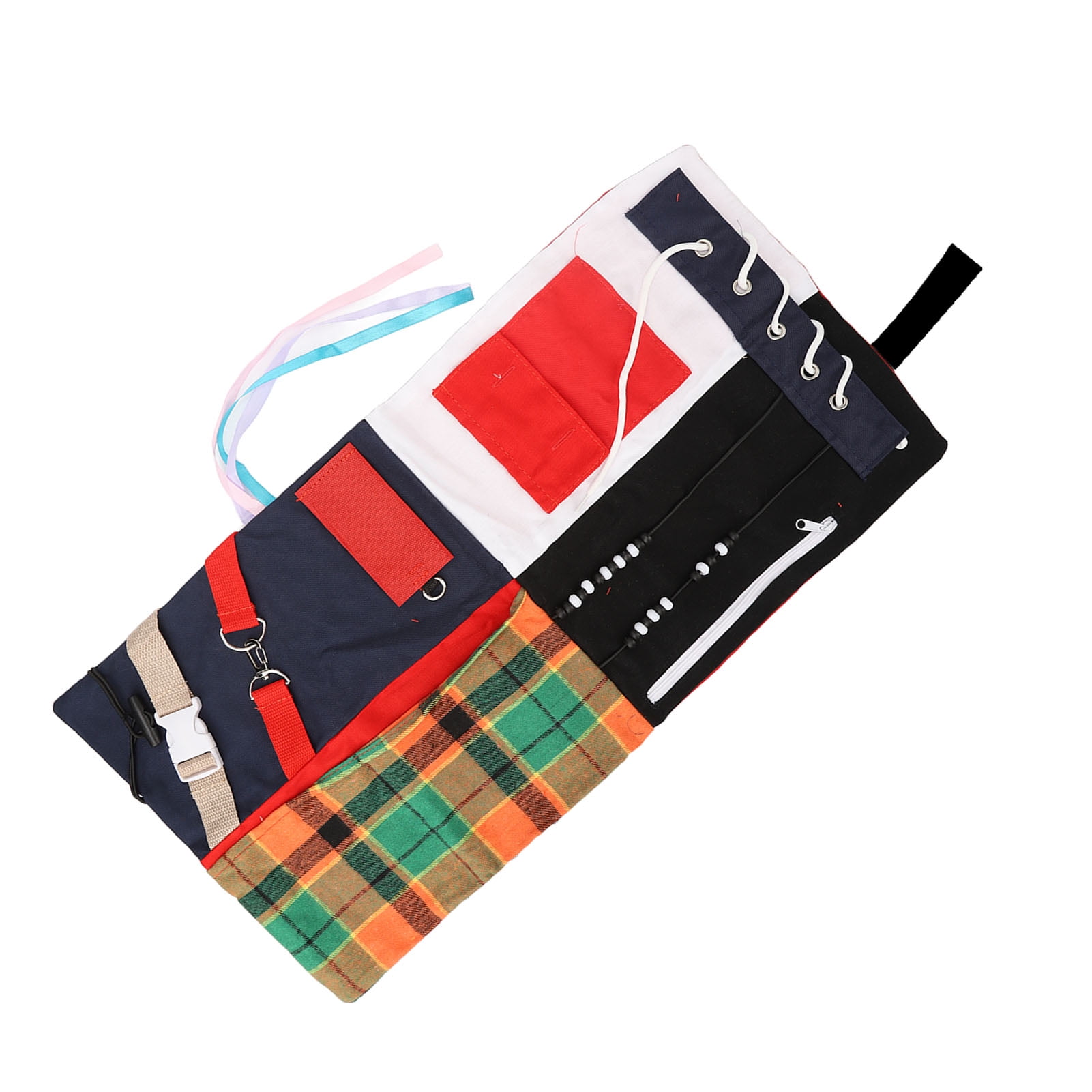 Dementia Sensory Blanket, Skin Friendly Soft Polyester Improve Finger