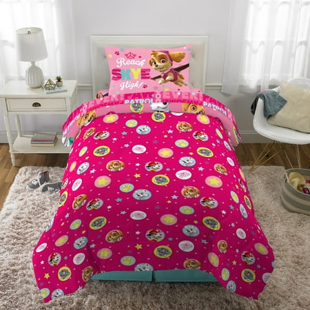 paw patrol twin size bed set