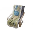 thumbnail image 4 of Gender Reveal Soft Flannel Fleece Throw Blanket, Bunny Baby Carriage and Ball It's Boy Message Kids Design, Cozy Plush for Indoor and Outdoor Use, 70" x 90", Avocado Green and Blue, by Ambesonne, 4 of 6