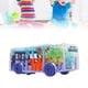 thumbnail image 5 of Coche De Juguete Transparente, Ver A Través De Luces Coloridas Con Pilas De Plástico Seguro Para Autobús Eléctrico Para El Hogar ANGGREK Otros Deportes, 5 of 8