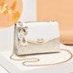 thumbnail image 4 of Mujeres Messenger Bolsa de lentejuelas Moda Single Hombro PU Cadena de cuero Correa Bolso Móvil Teléfono Móvil Flip Bolsos Bolsos Bolsos Blanco Tipo 2 kenally AP008901-07, 4 of 7