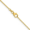 thumbnail image 3 of 18K 1.5mm D/C Cable Chain, 3 of 4