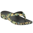 thumbnail image 1 of Men's Loudmouth Flip Flops Shagadelic Black Size 9, 1 of 1