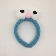 Monter Plush - Sesame Street Elmo Blue red Cookie Monster Cartoon Hair Band Hairpin Head Band Plush Toy Gift - by ECOHome