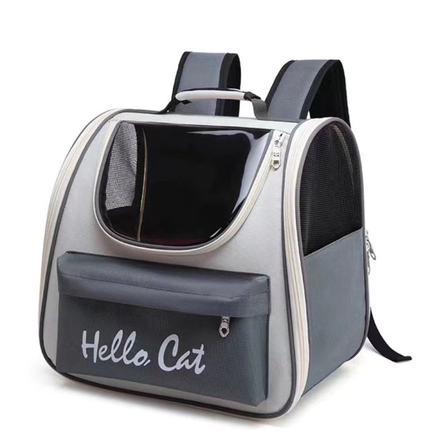 Mochila portátil para mascotas Gnobogi para exteriores, transpirable y de gran capacidad, ideal para guardar artículos por menos de 5 $. Regalo para la familia. Hasta un 50 % de descuento.