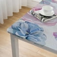 thumbnail image 4 of HAOXIT Table Cloths Dust-Proof for Square Party Decorations Kitchen Dining Room Use Ins 52*52, 4 of 7