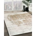 thumbnail image 2 of Ahgly Company Indoor Round Abstract Tan Brown Solid Area Rugs, 5' Round, 2 of 6