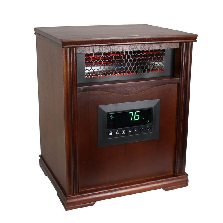 LifeSmart LifePro 4 Element 1500W Electric Infrared Quartz Space Heater -  Walmart.com