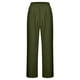 thumbnail image 4 of Pantalones elásticos de lino de cintura alta para mujer, informales: pantalones ligeros de verano para hacer ejercicio, 4 of 8