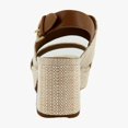 thumbnail image 4 of Aerosoles Camila Women's Heels Natural Raffia/Tan Size 10 M, 4 of 8