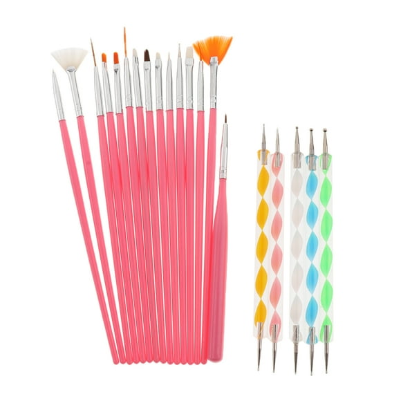 Conjunto de Pinceles Para Uñas Zulema Herramientas de Puntos Para Uñas Cepillo de la Pluma del Dibujo del Barniz