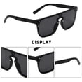 thumbnail image 3 of Gafas de sol de doble haz con personalidad de tendencia de moda con protección solar, hechas de PC, 3 of 5