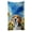 Dachshund 6065, variant on Black and Tan Coonhound in Sunflowers Kitchen Towel 15 in x 25 in