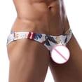 thumbnail image 4 of XMMSWDLA Men's Briefs Low Rise Bikini Underwear Bulge Enhancing, 4 of 6