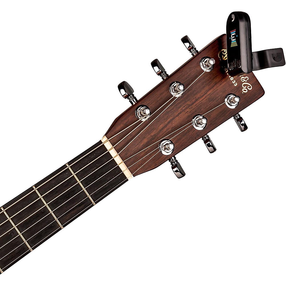 D'Addario Equinox Headstock Tuner Black