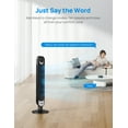 thumbnail image 6 of Dreo Smart Tower Fan WiFi Voice Control, Works with Alexa/Google, Cruiser Pro T1S Floor Standing Bladeless Oscillating Fan with Remote, 6 Speeds, 4 Modes, 12H Timer, for Indoor Bedroom Home Office, 6 of 8