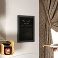 thumbnail image 3 of Flash Furniture Canterbury 18" x 24" Rustic Gray Wall Mount Magnetic Chalkboard Sign with Eraser, Hanging Wall Chalkboard Memo Board for Home, School, or Business, 3 of 12