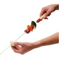 thumbnail image 2 of Brochettes en Acier Inoxydable en Forme de V 22 Pouces - Lot de 6, 2 of 2