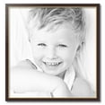 thumbnail image 2 of ArtToFrames 28" x 29" Mahogany and Gold Slope Picture Frame, 28x29 inch Brown MDF Poster Frame (WOM-4447), 2 of 8
