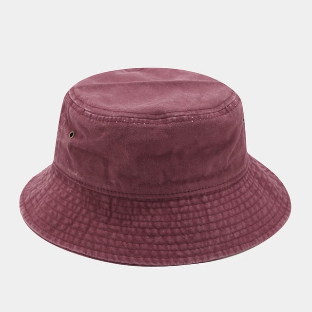 Chapeaux Bob à Moins de 10 $ Rouges, Chapeaux Souples de Plage pour Femmes, Chapeaux de Soleil d'Extérieur, Chapeaux Boho à la Mode