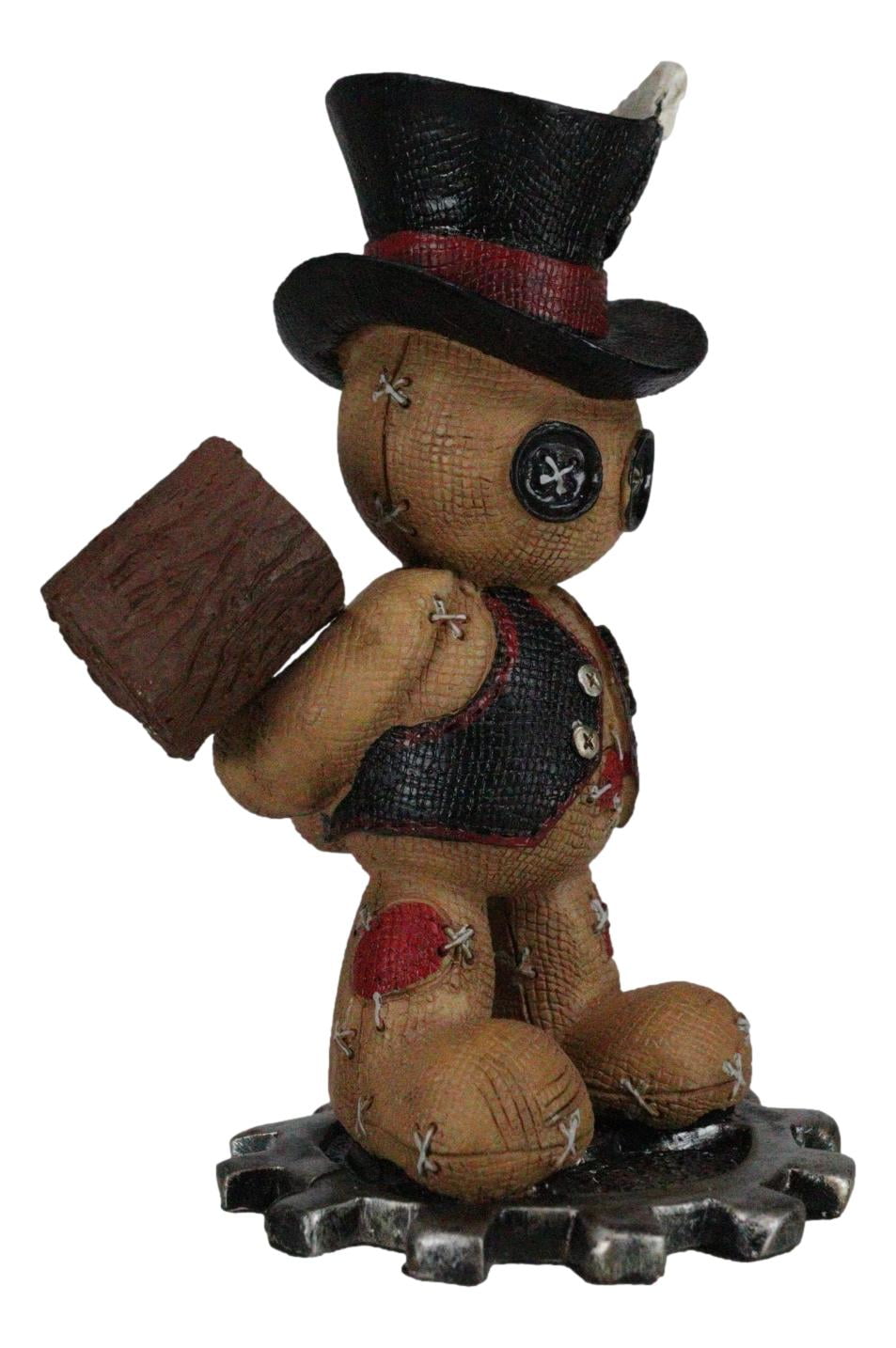 Ebros Pinheadz Monster with Voodoo Stitches Figurine 4.25