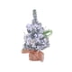 thumbnail image 2 of Fiudx Ofertas del día Pequeño árbol de Navidad Mini árbol de Navidad Mini pinos Árbol de cepillo de botella Árbol falso con base de madera para decoración de mesa, 2 of 6
