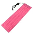 thumbnail image 2 of Teclado plegable flexible de silicona USB de 108 teclas impermeable a prueba de polvo, 2 of 8