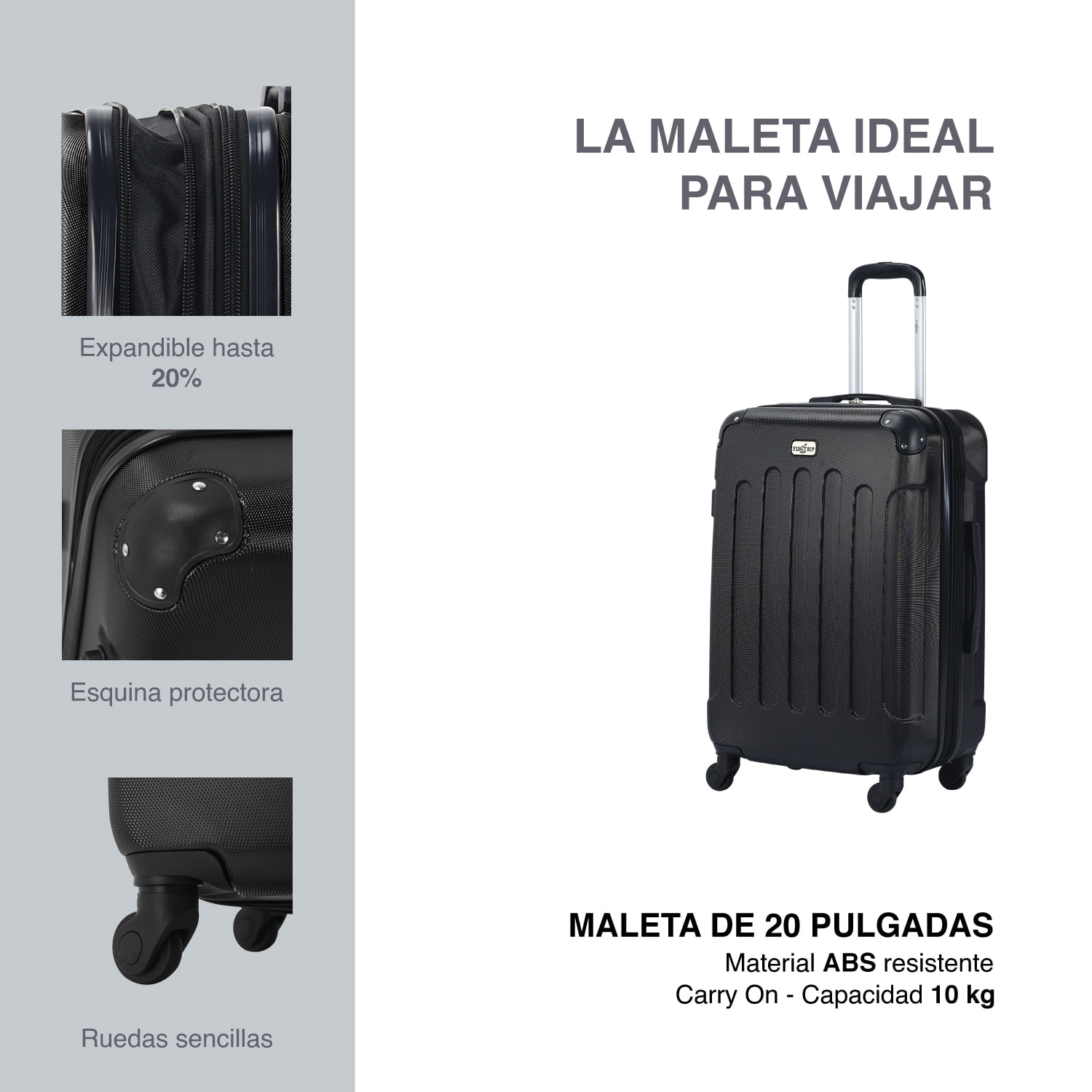 10 Kilos Medidas De Maleta Carry On Maleta 20in Rigida Carry On