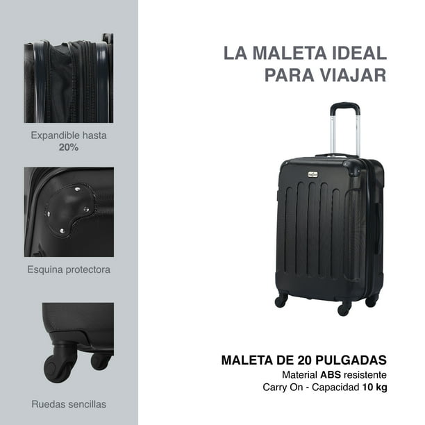 10 Kilos Medidas De Maleta Carry On Maleta 20in Rigida Carry On