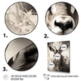 thumbnail image 3 of Designart "Africa Antelopes beautyful Leap" African Floater Framed Canvas Print, 3 of 7