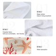 thumbnail image 2 of Yayeee Kitchen Hanging Hand Towels Set of 2 with Loop Bathroom Absorbent Tie Towel, Retro Starfish, 2 of 7