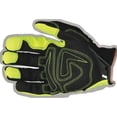 thumbnail image 7 of I-Viz(R) Hi-Vis Mechanics Gloves, Synthetic Leather Palm, Nylon, Spandex Back, S, Green, 7 of 7