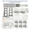 thumbnail image 4 of G6DH 3.3L Engine Rebuild Pistons Gaskets Bearings Kit for Hyundai Kia Sorento, 4 of 14