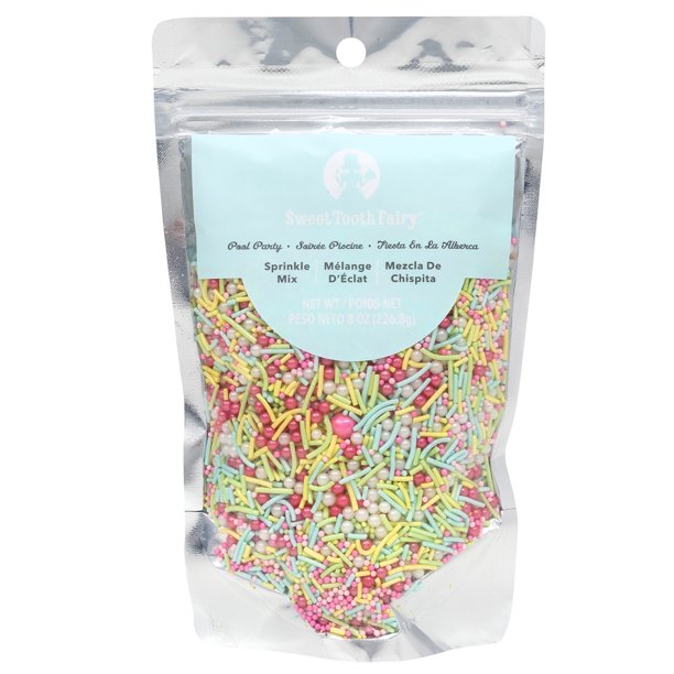 AC Sweet Tooth Fairy Bulk Sprinkle Mix, Pool Party (8oz)