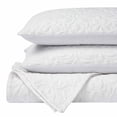 thumbnail image 2 of Superior Vineyard Cotton Blend Matelasse Coverlet, Queen, White, 2 of 9