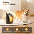 thumbnail image 3 of Calentador eléctrico Kismile Ceramic Portable 750W/1500W, 3 of 6
