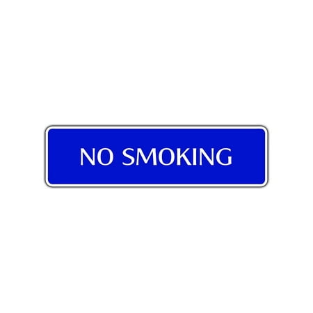 No Smoking Street Sign Vape Vaping Vapor Electronic Cigarette Smoker Gift Décor (Best Vape Pen For Cigarette Smokers)