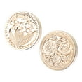 thumbnail image 1 of SUTENGDA 2pcs Wax Seals Sealing Brass Heads Copper Stamp Head Replacement, 1 of 8