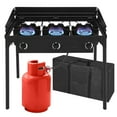 Bonnlo 3Burner Outdoor Portable Propane Burner Stove 225,000BTU Gas